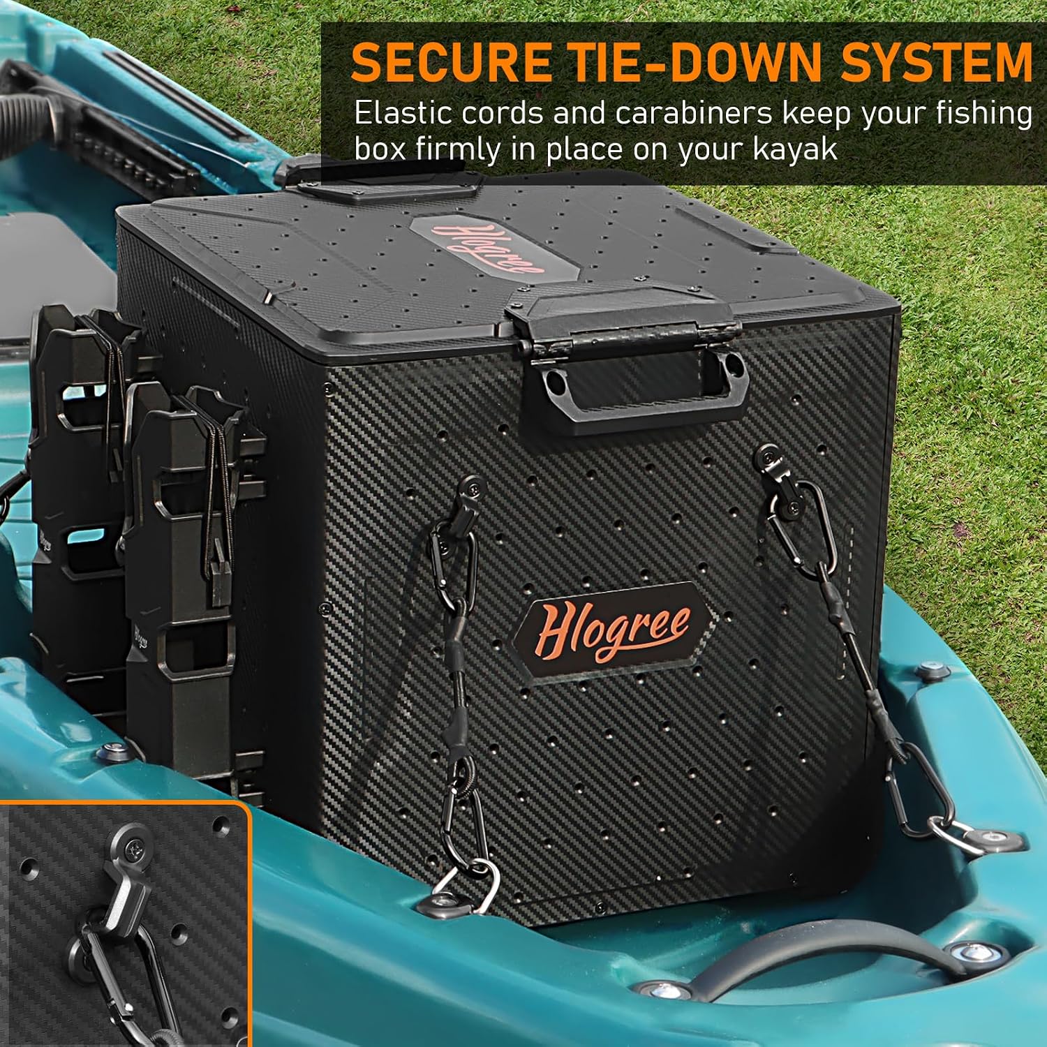 Compact Kayak Fishing Crate wi - Fishing Kayak Crate 评论和价格