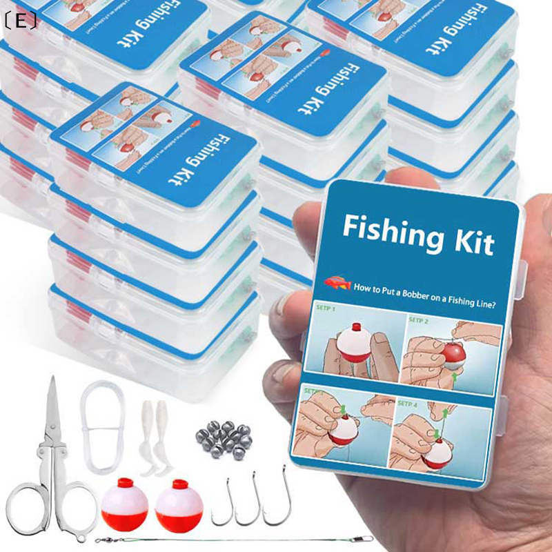 〔E〕24Pcs/Set Emergency Fishing - Fishing Kayak Crate 评论和价格