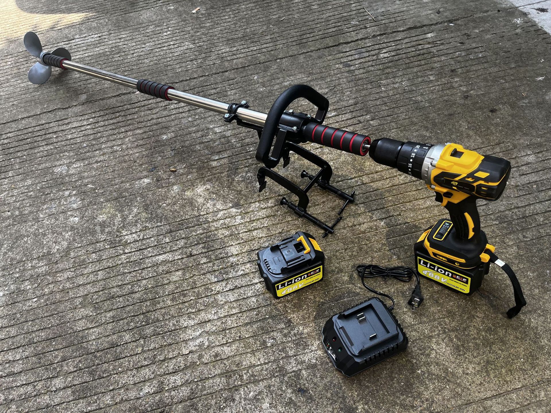 Electric Drill Manual Propelle - Fishing Kayak Trolling Motor 评论和价格
