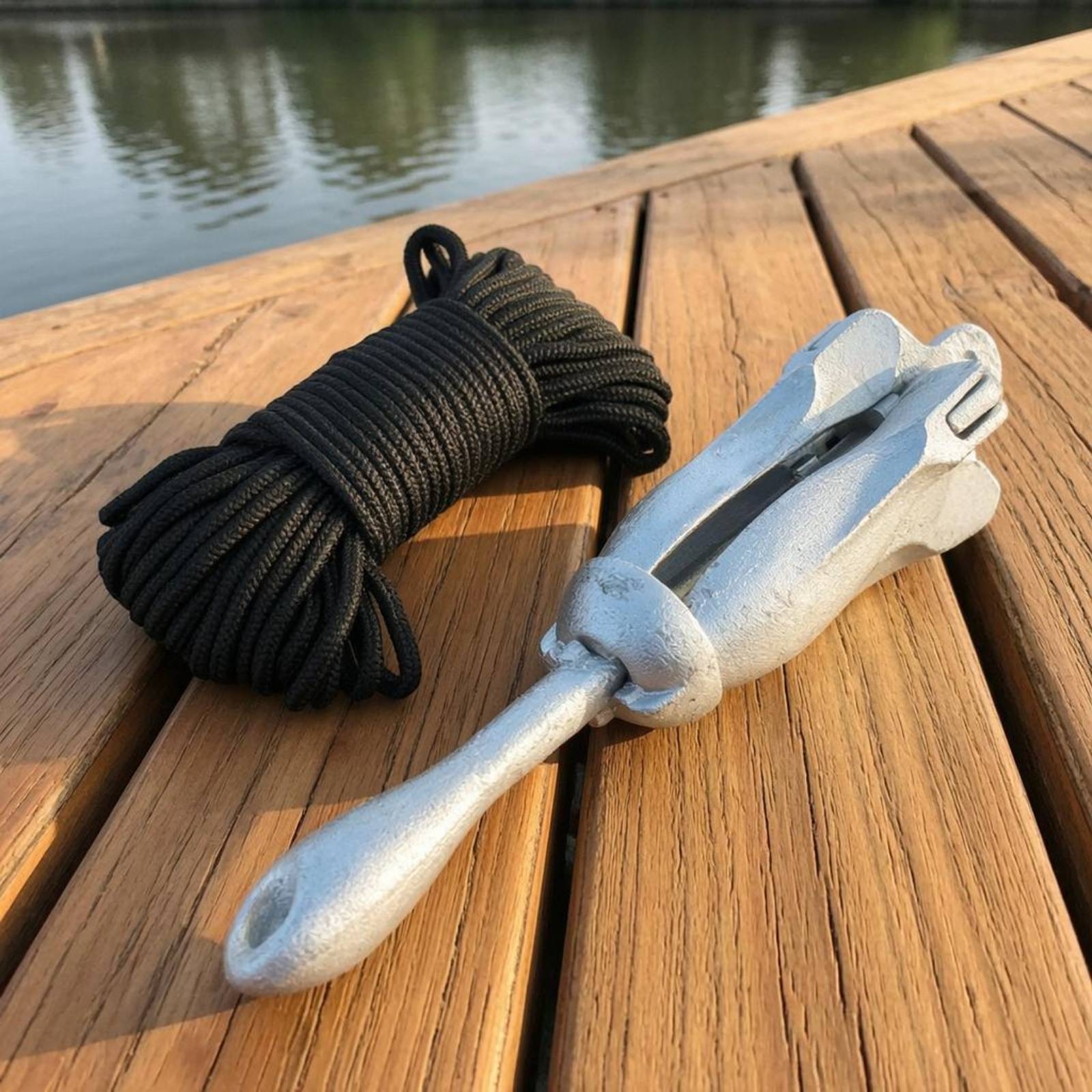 1.5 Kg Boat Anchor Rope Set Sp - Fishing Kayak Anchor 评论和价格