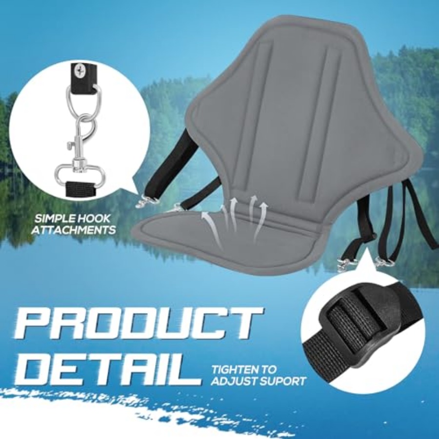 Pack Padded Kayak Seat Fishing - Fishing Kayak Storage Bag 评论和价格