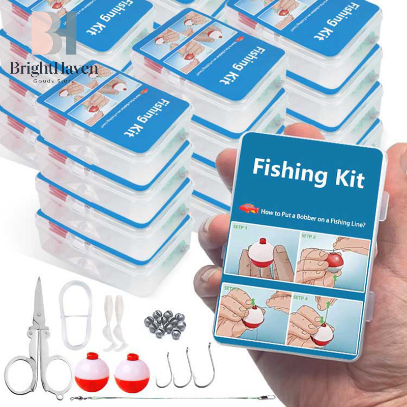 24Pcs/Set Emergency Fishing Ki - Fishing Kayak Crate 评论和价格