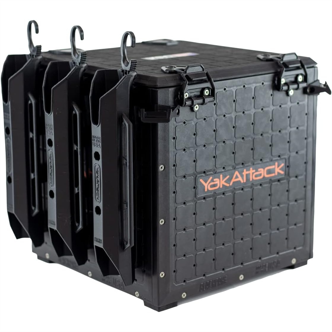 Fishing Crate with 3 Rod Holde - Fishing Kayak Crate 评论和价格