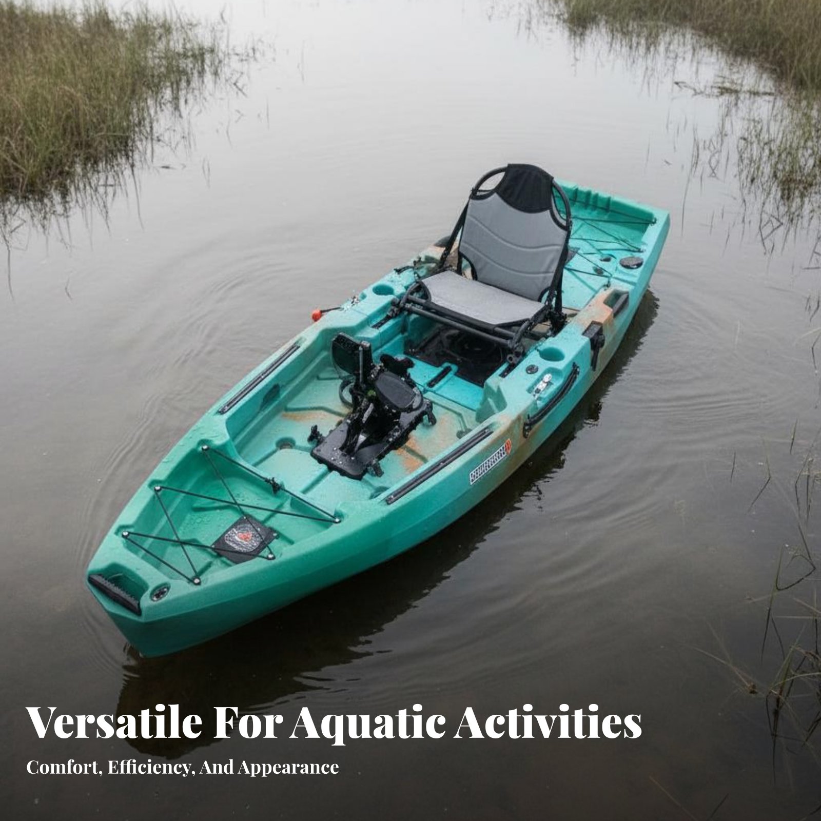 Pedal Drive Fishing Boat Folda - Fishing Kayak Inflatable 评论和价格