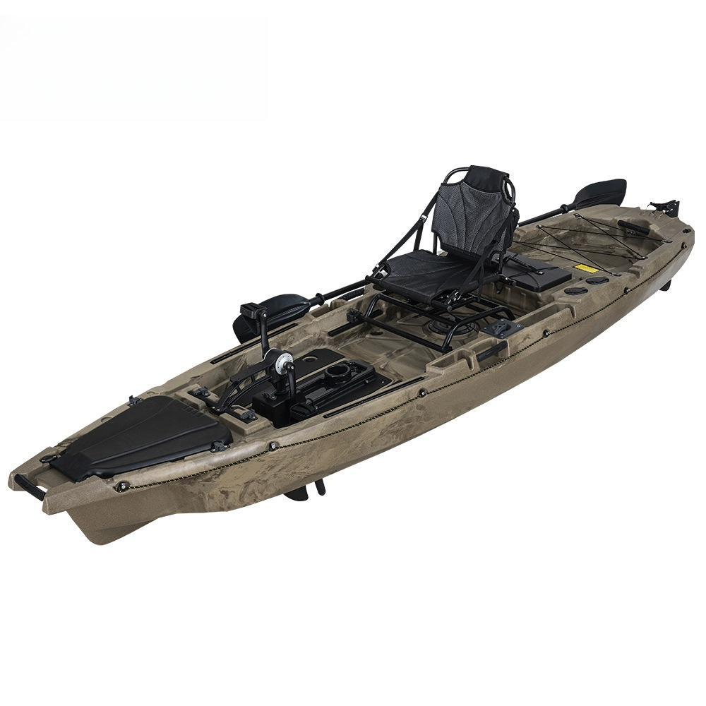 One-man pedal Kajak plastic ka - Fishing Kayak Pedal Drive 评论和价格