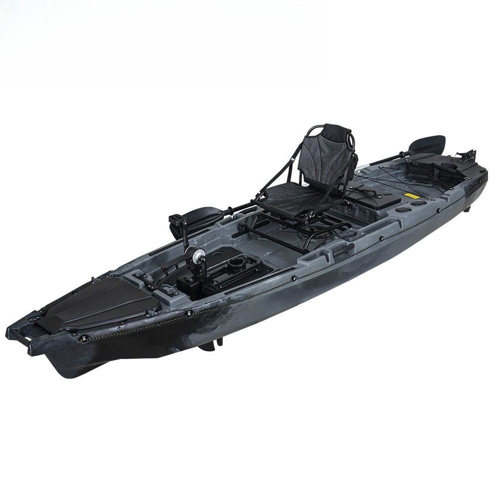 One-man pedal Kajak plastic ka - Fishing Kayak Pedal Drive 评论和价格