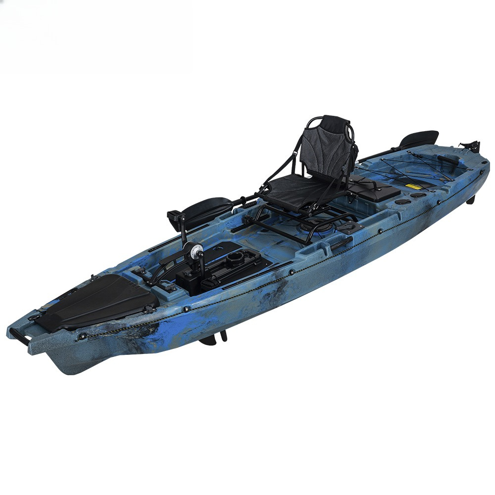 One-man pedal Kajak plastic ka - Fishing Kayak Pedal Drive 评论和价格