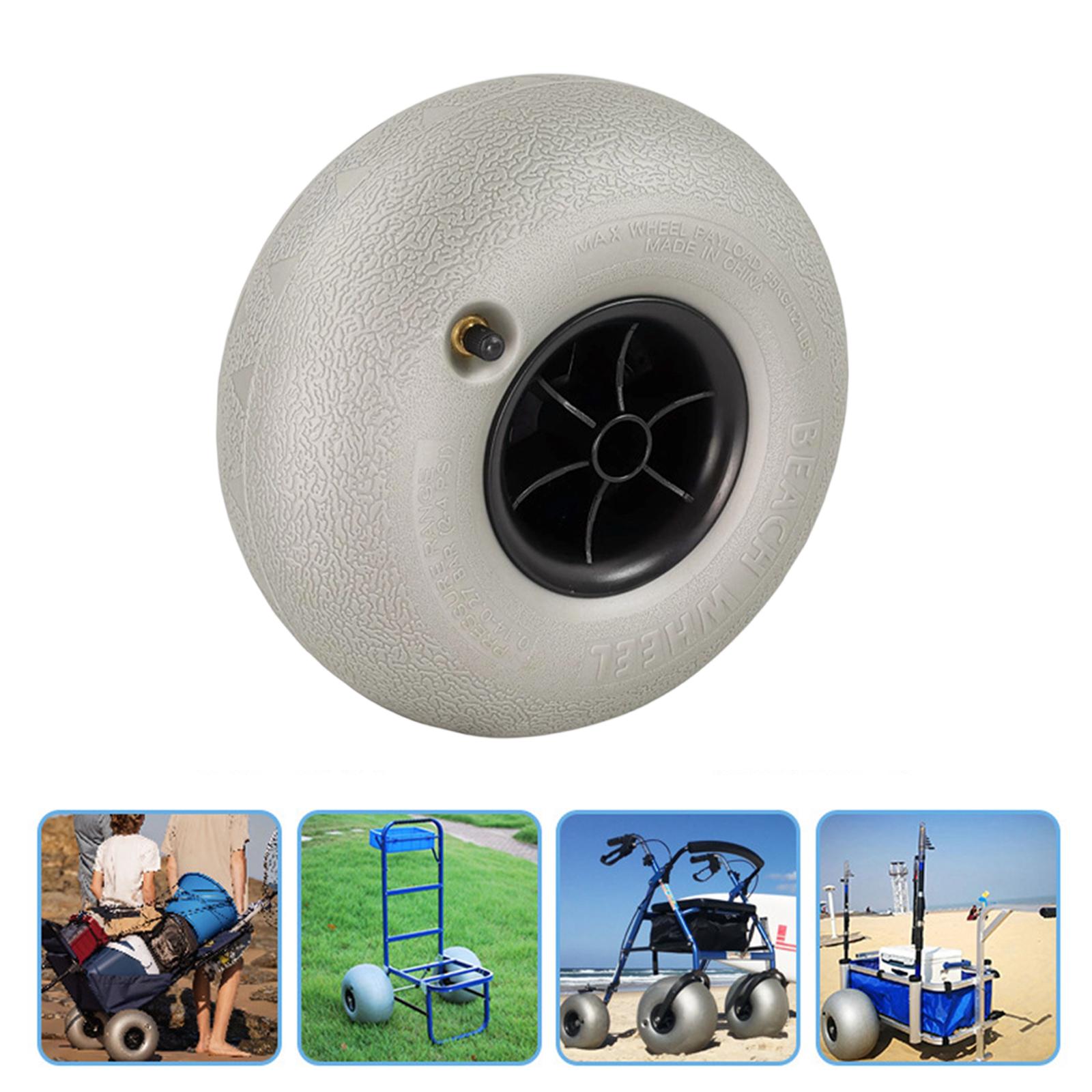 Sturdy PVC Balloon Wheels for  - Fishing Kayak Cart 评论和价格