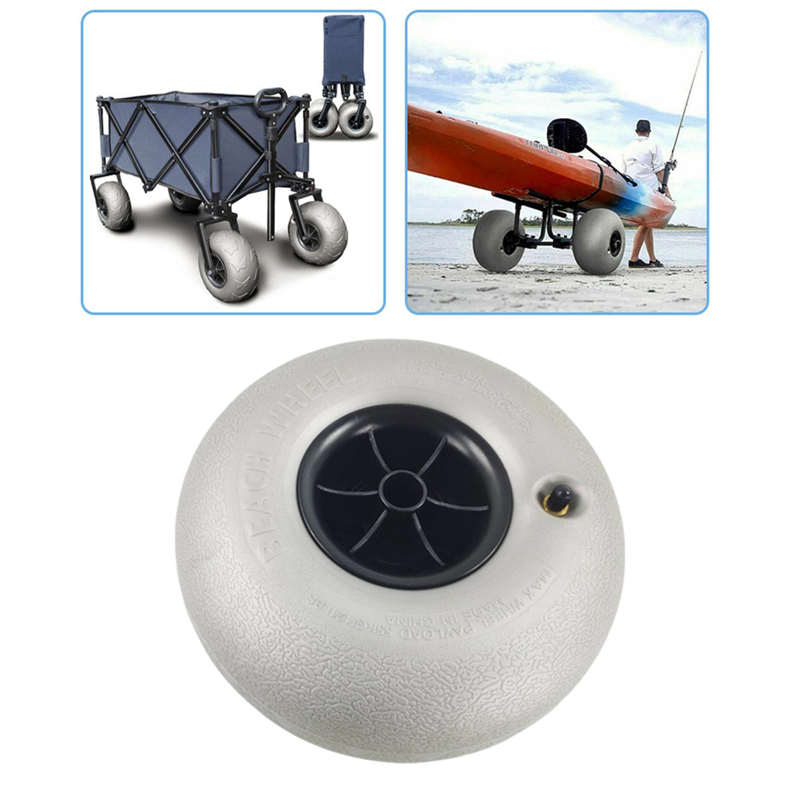 Sturdy PVC Balloon Wheels for  - Fishing Kayak Cart 评论和价格