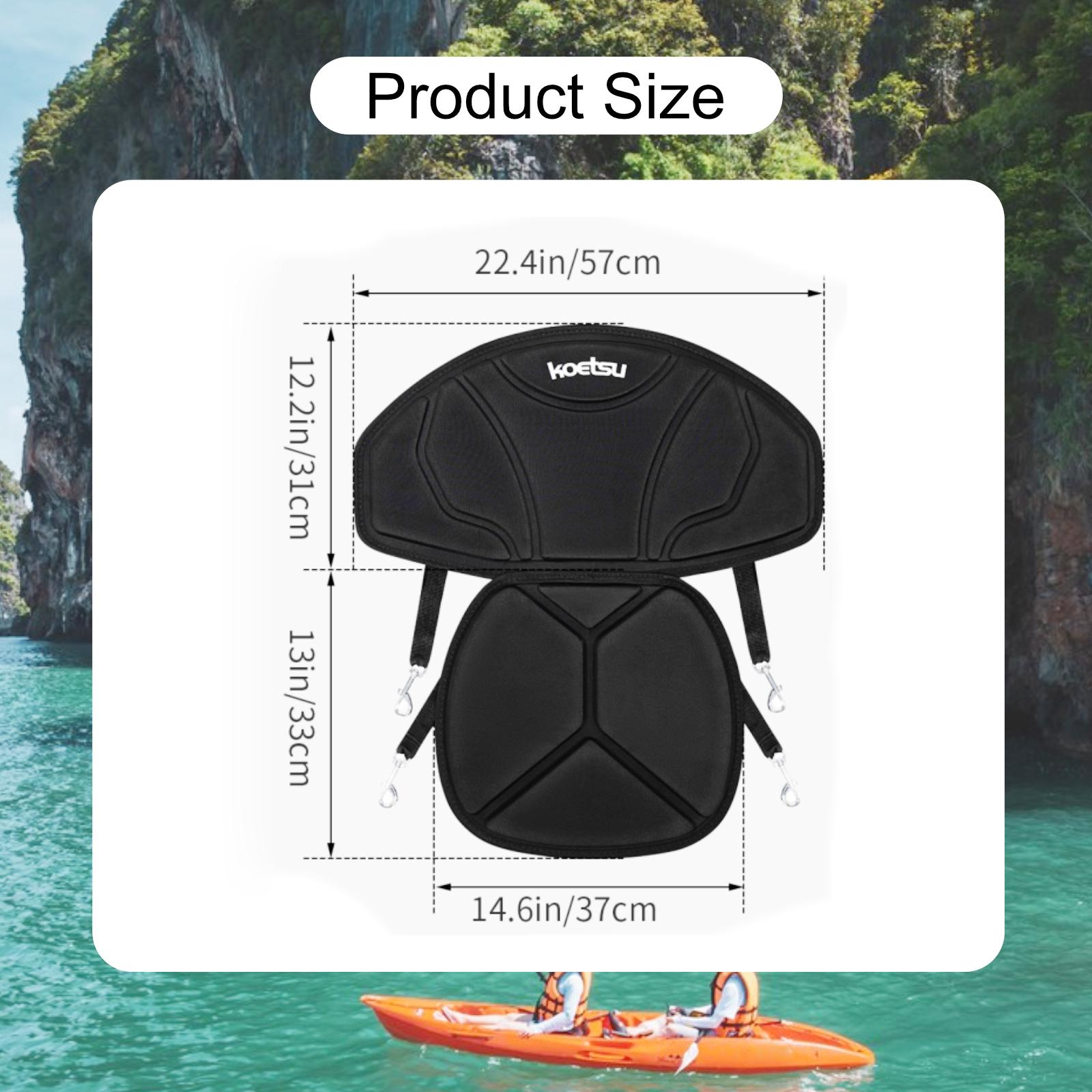 Kayak Seat Cushion Backrest Su - Fishing Kayak Sit In 评论和价格