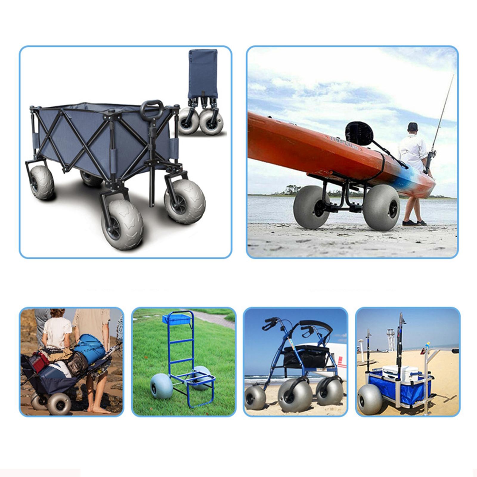 Balloon Wheels Cart Kayak Trol - Fishing Kayak Cart 评论和价格