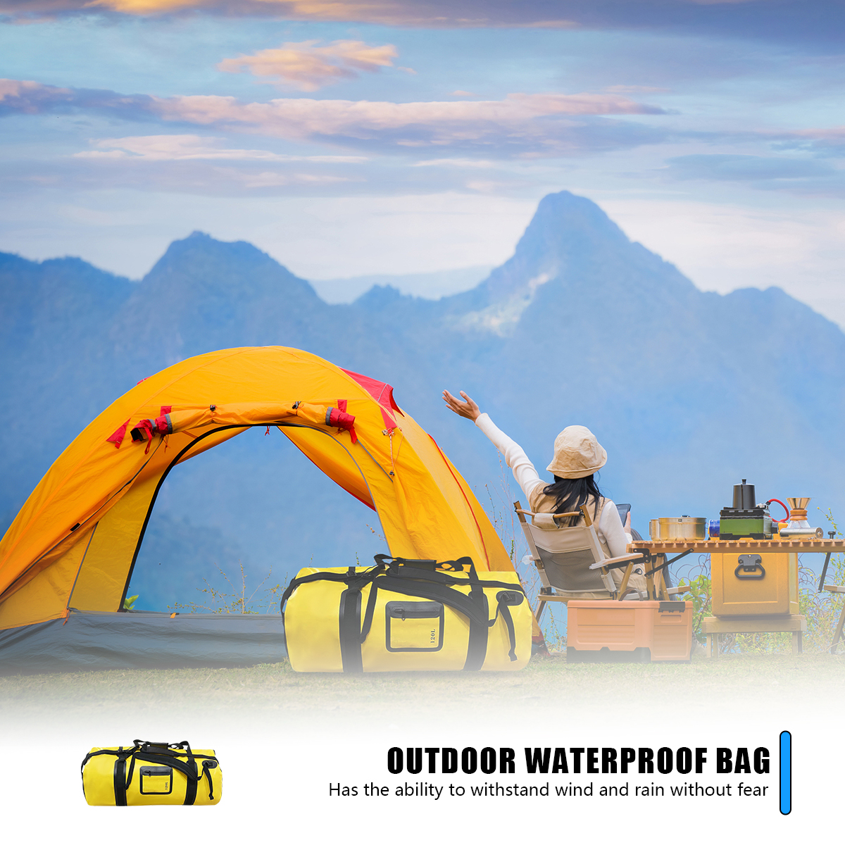 40L/66L/120L Waterproof Duffle - Fishing Kayak Crate 评论和价格