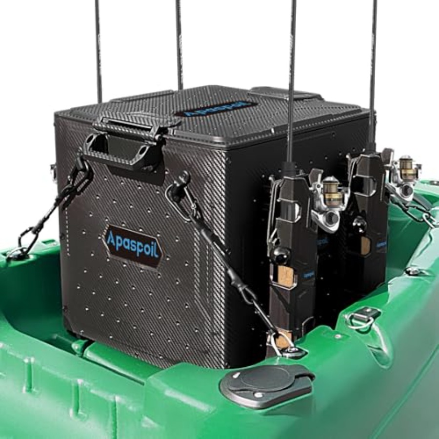 Kayak Fishing Crate with 4 Rod - Fishing Kayak Crate 评论和价格