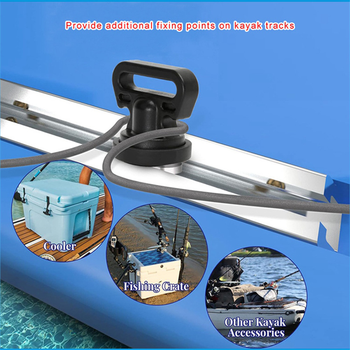 2525+ 4PCS Marine Track Mount  - Fishing Kayak Crate 评论和价格