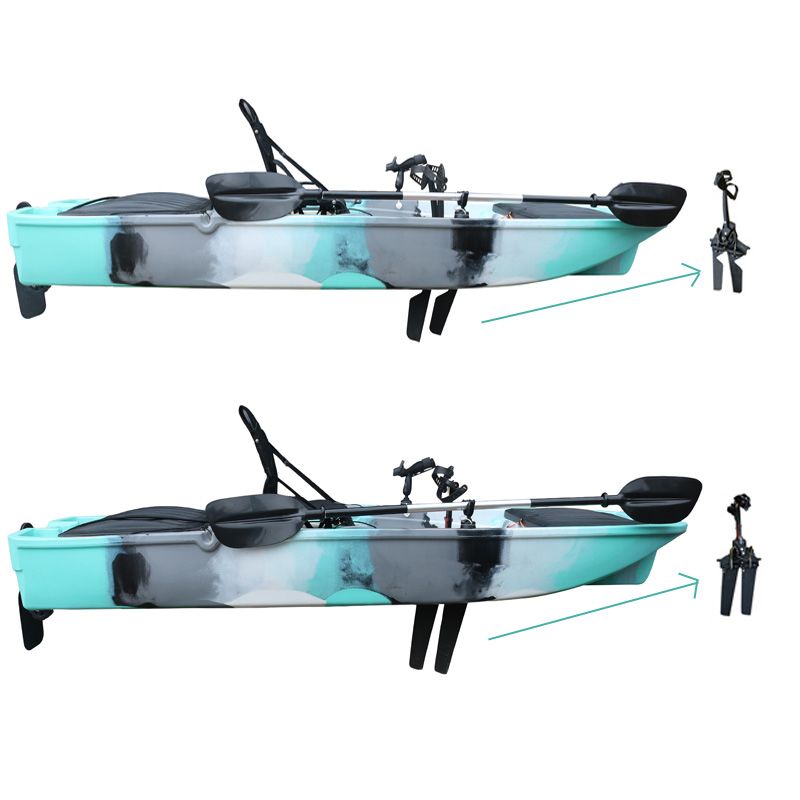 10FT Single Seat LLDPE Sit On  - Fishing Kayak Sit In 评论和价格