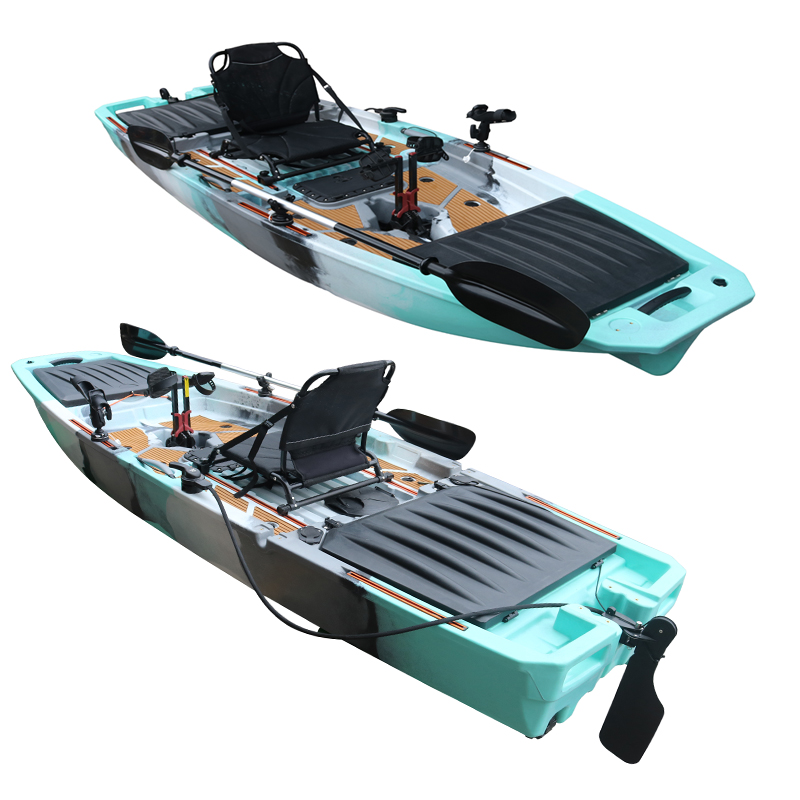 10FT Single Seat LLDPE Sit On  - Fishing Kayak Sit In 评论和价格
