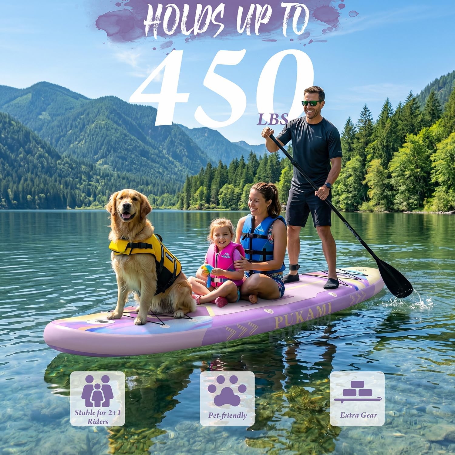 Extra Wide Inflatable Stand Up - Fishing Kayak Inflatable 评论和价格