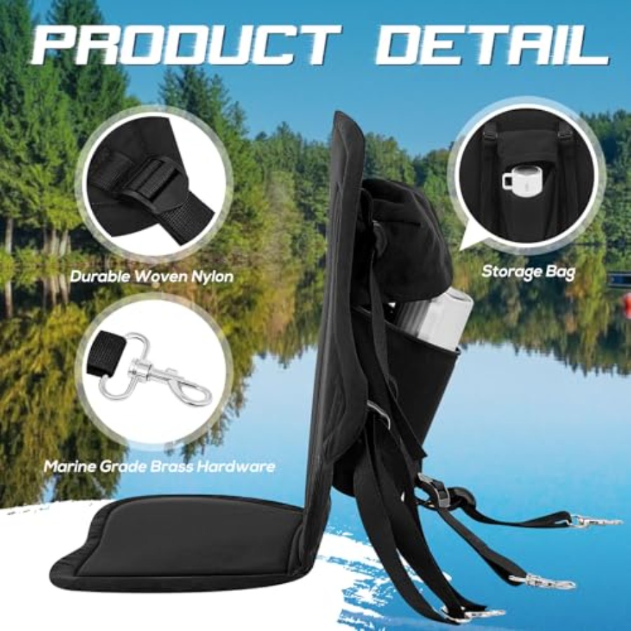 Pack Padded Kayak Seat Fishing - Fishing Kayak Storage Bag 评论和价格